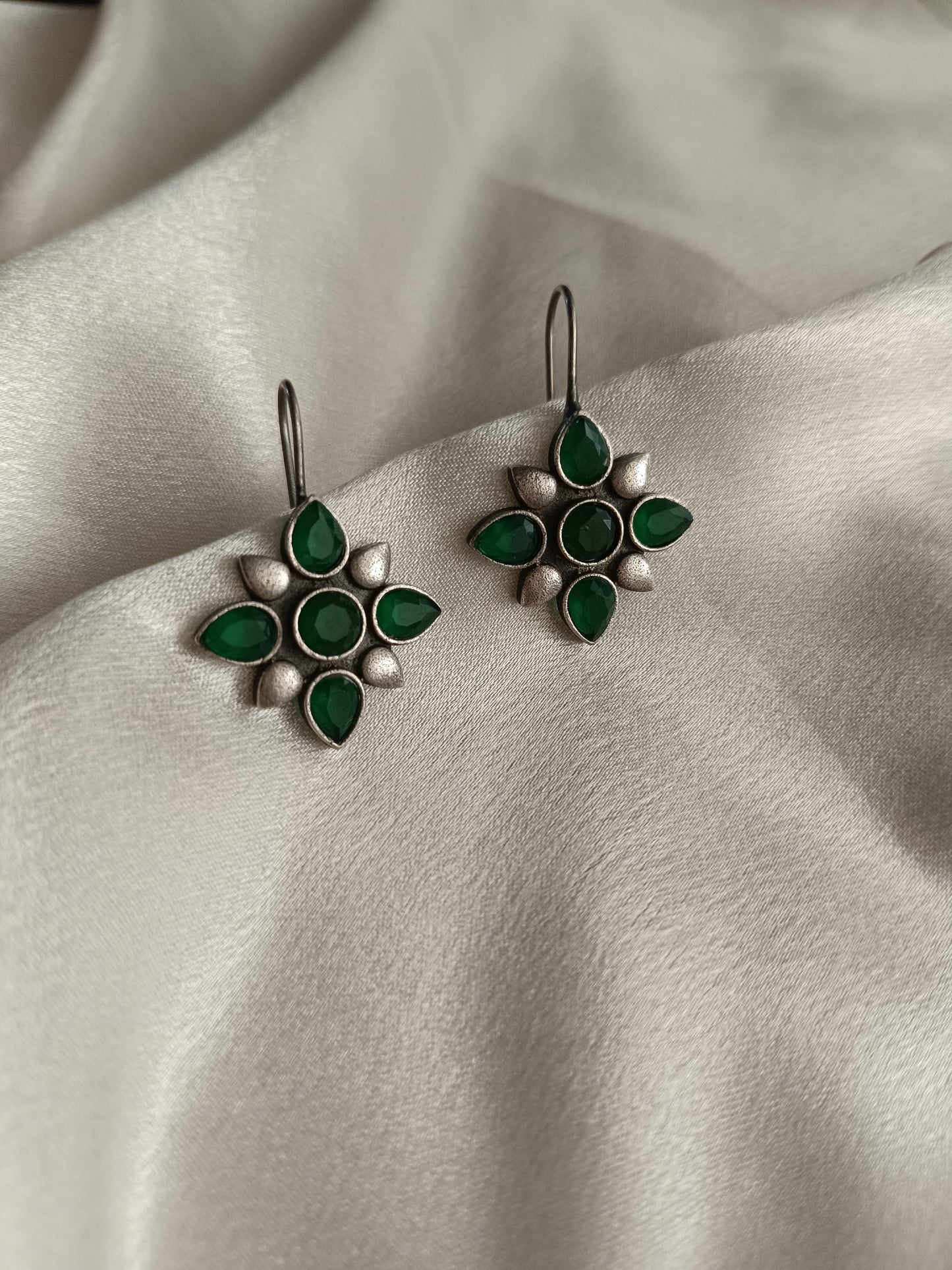 Oxidized Hook Earrings EAR3001