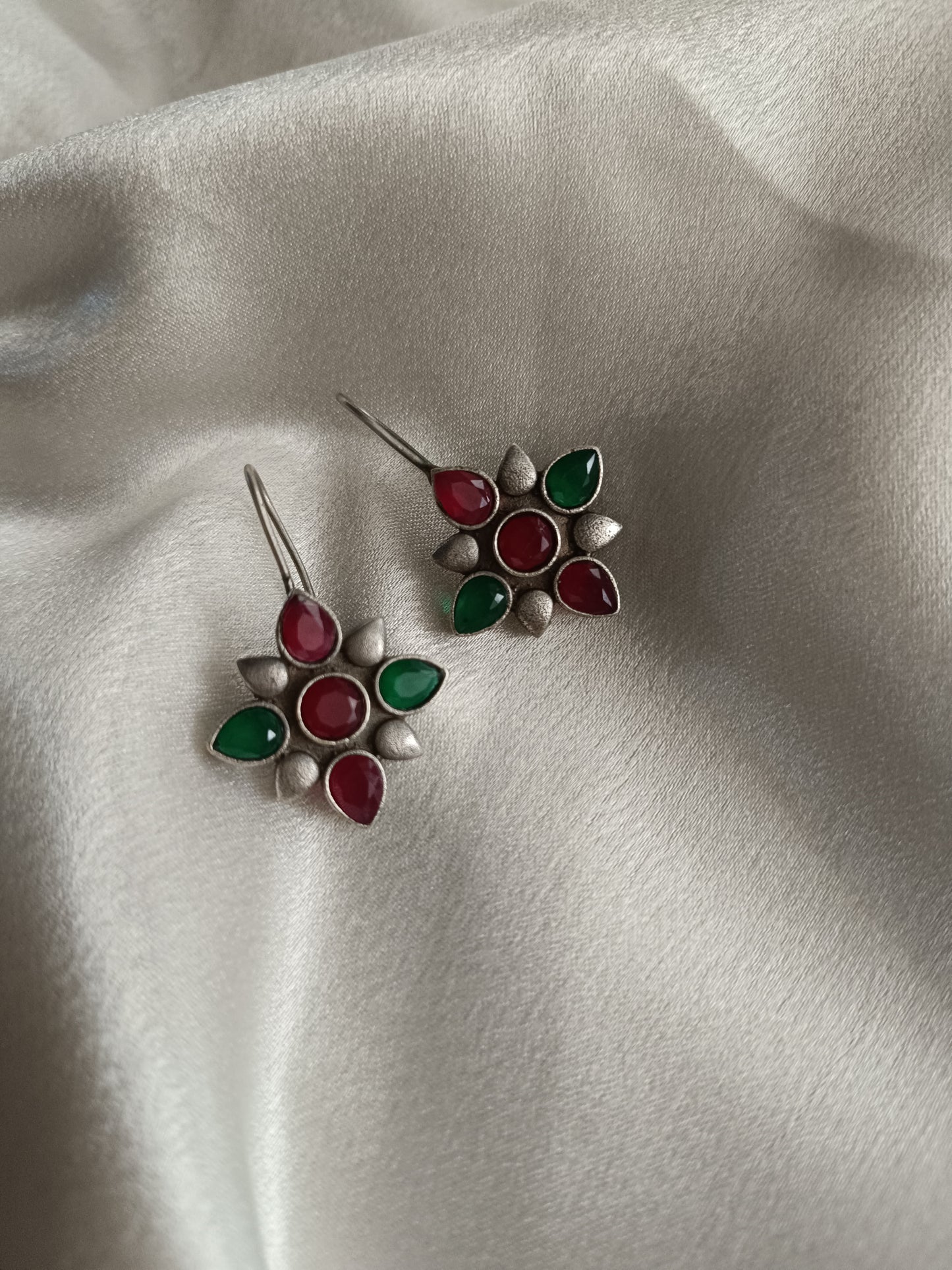 Oxidized Hook Earrings EAR3001