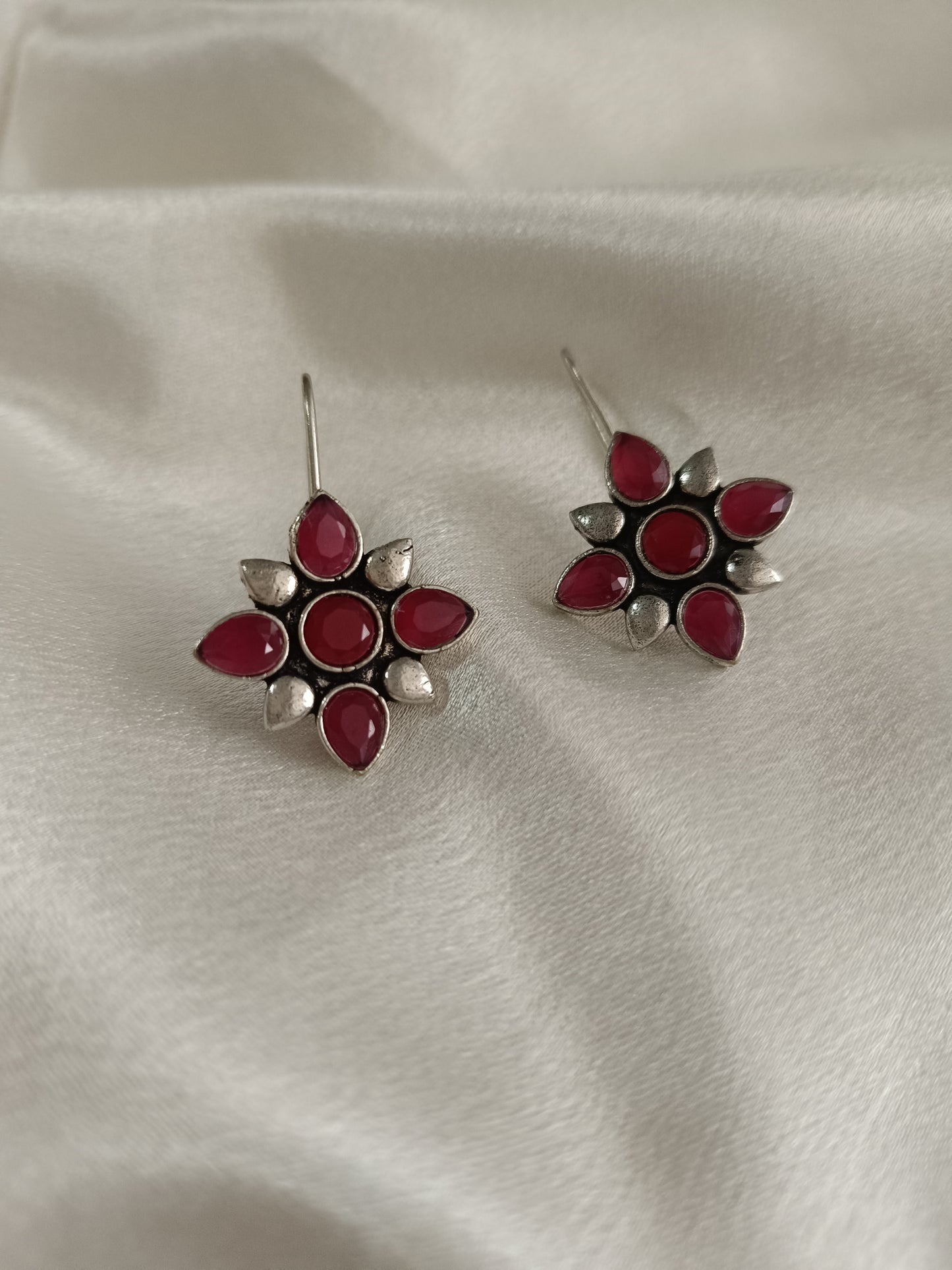 Oxidized Hook Earrings EAR3001