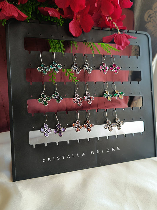 Crystal Hook Earrings EAR3004