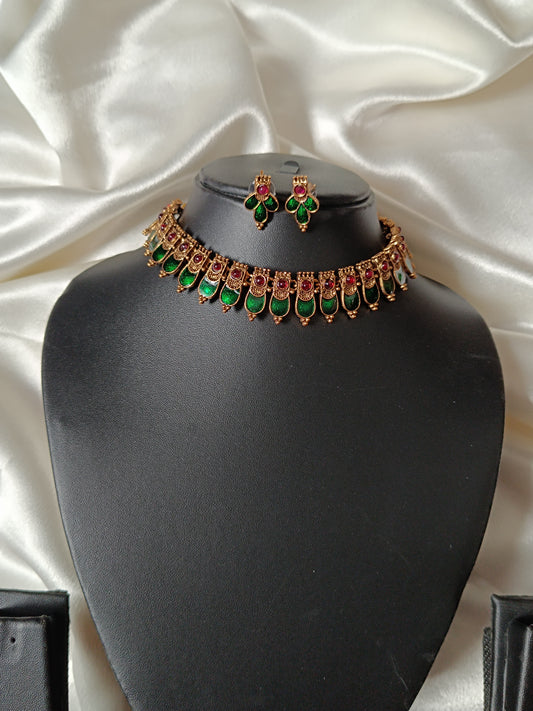 Nagapadam Necklace Set NEC1001
